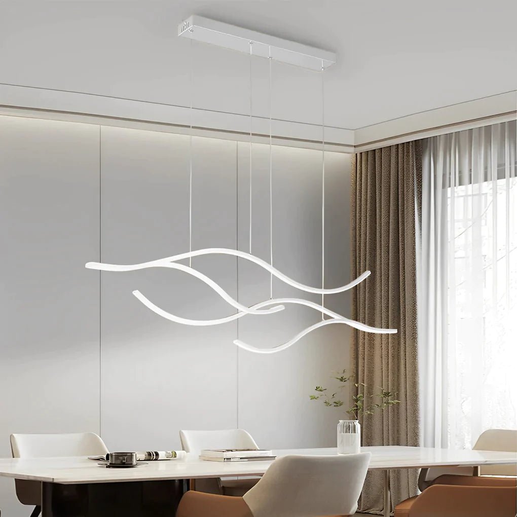 Zenduce | Hanging Crystal Chandelier Modern Waves