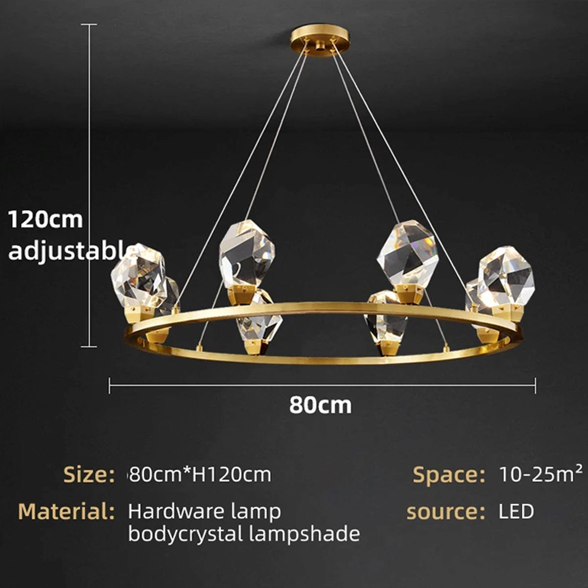 CRYSTAL RING-Ceiling Lights-[product_subtitle]-ZENDUCE