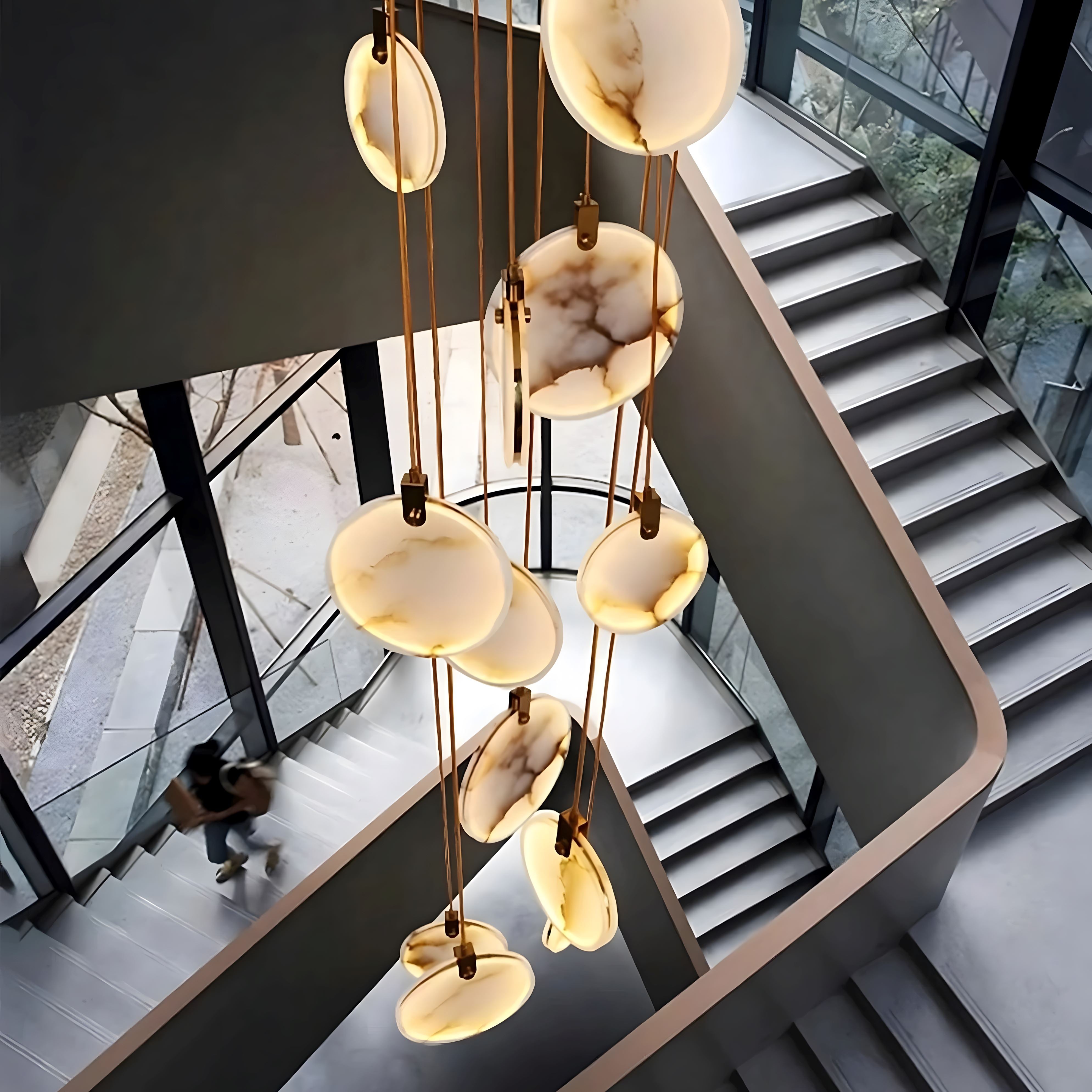 MOONSHADE CHANDELIER-Chandeliers-[product_subtitle]-ZENDUCE