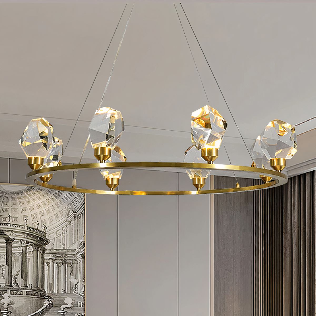 CRYSTAL RING-Ceiling Lights-[product_subtitle]-ZENDUCE