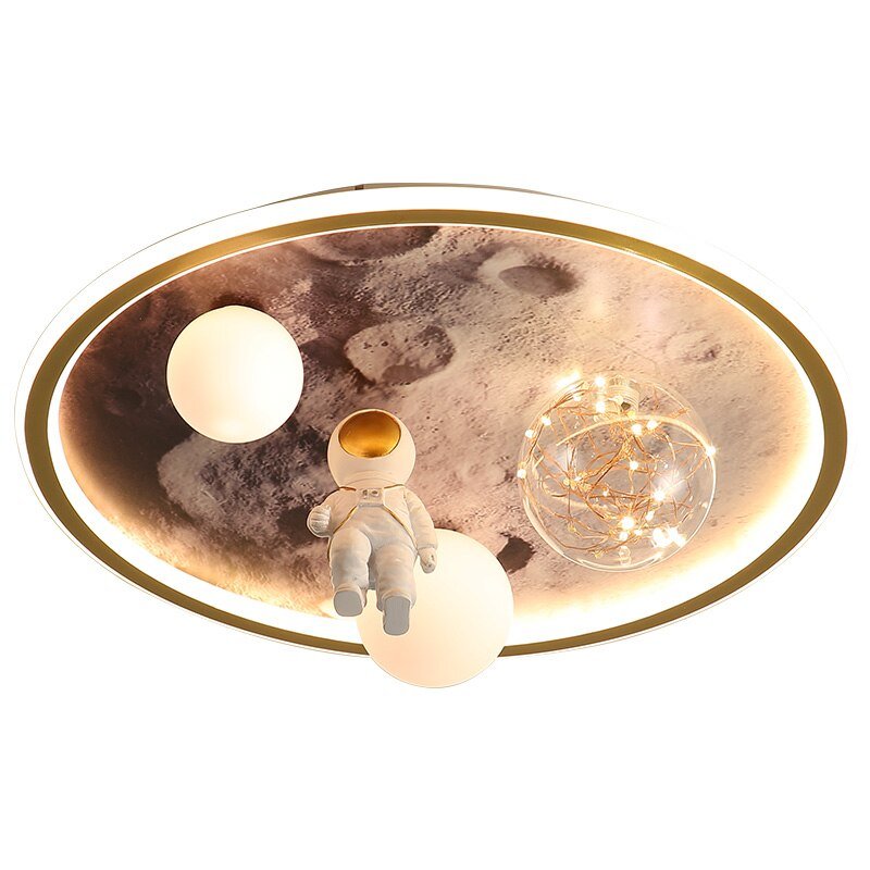 Astronauts Led Lights Chandelier Kids Room