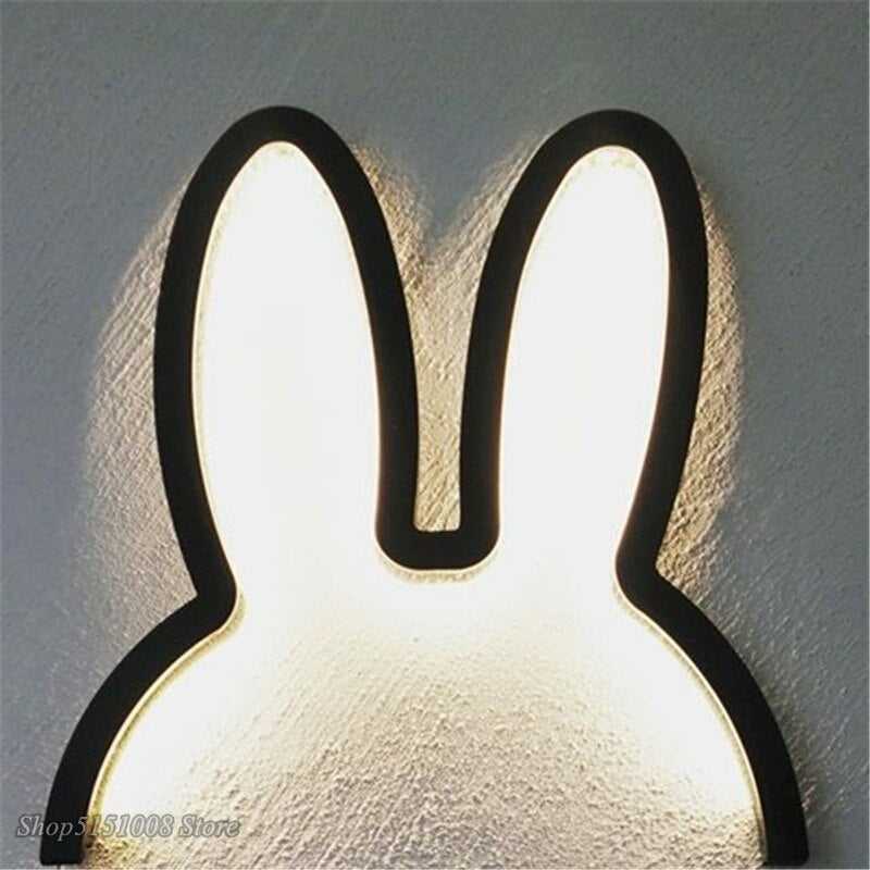 Baby Rabbit Night Lights USB Powered LED Lamp