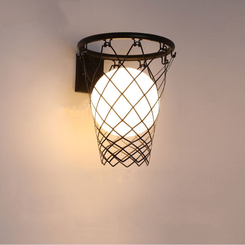 Basket Ball Kids Wall Light - Brighten Up Their Space