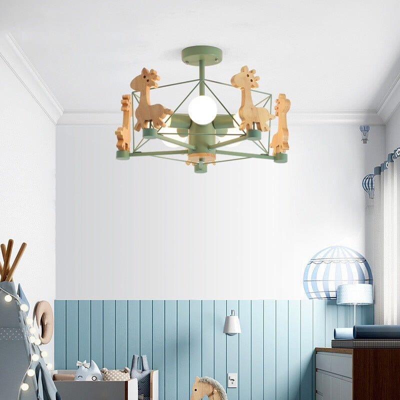 Giraffe Ceiling Light - Kids Nursery lighting