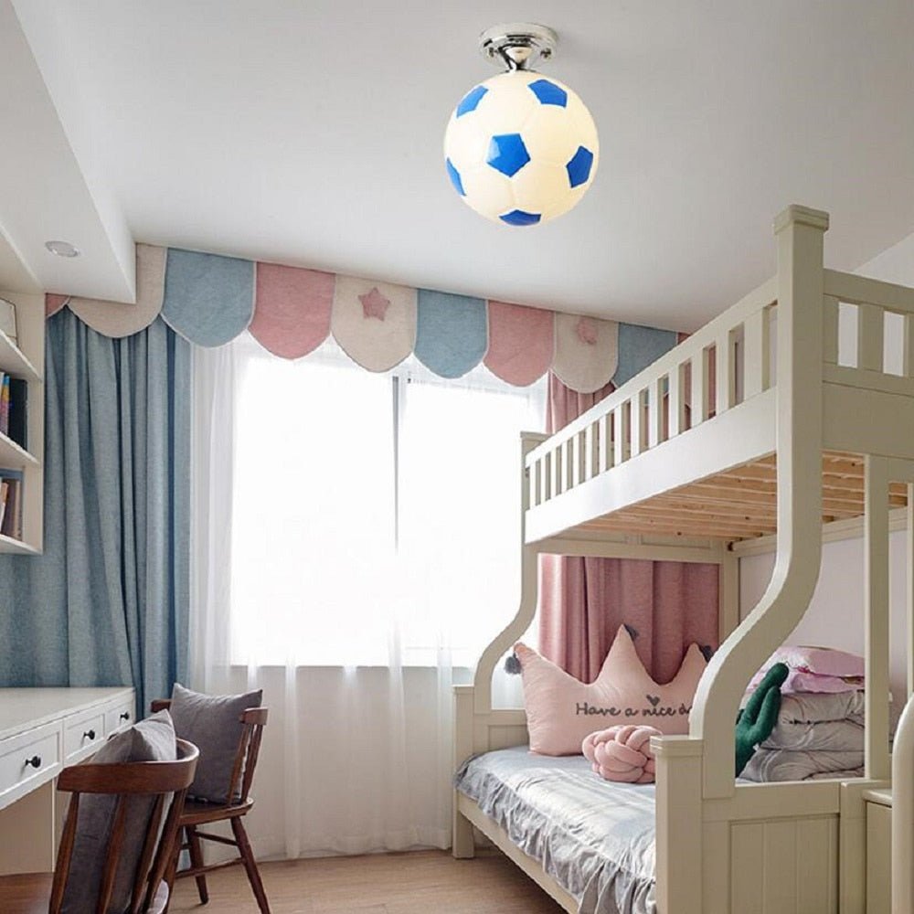 Kids Football Pendant Ceiling Light | Kids Room Decor Lights