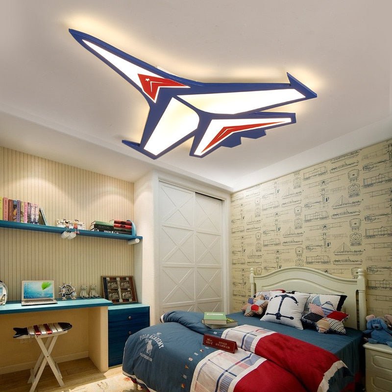 Kids Nursery Aeroplane Light - Your Little Aviator's Room