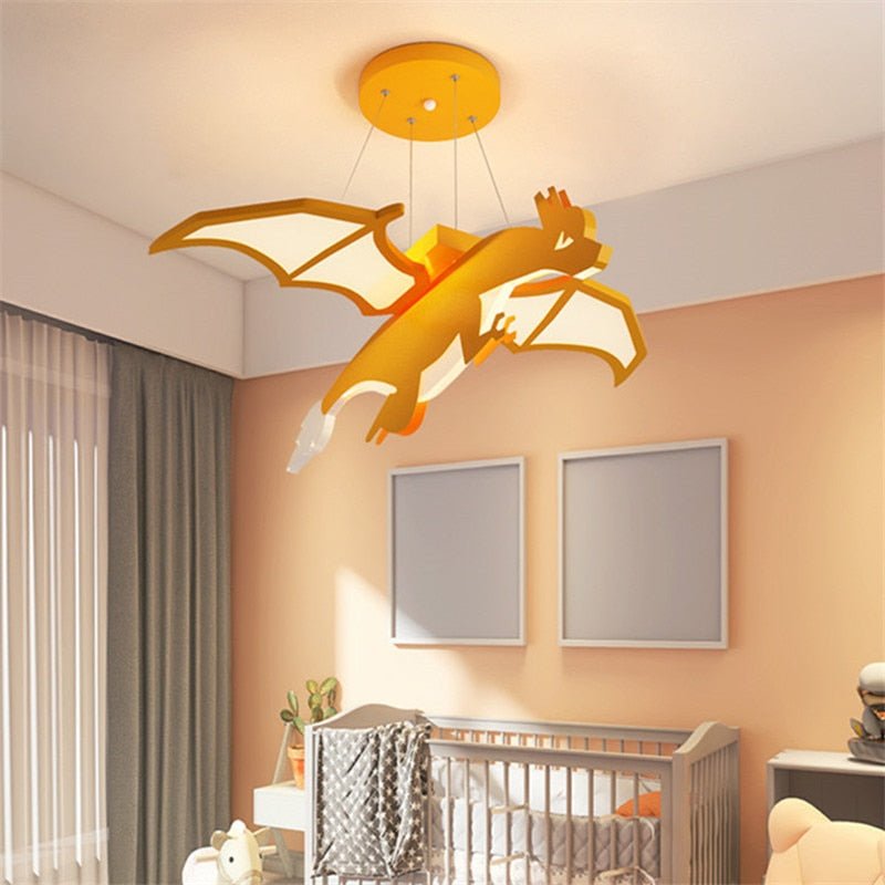 Kids Room Dino Light - Dinosaur Ceiling Chandelier Lights