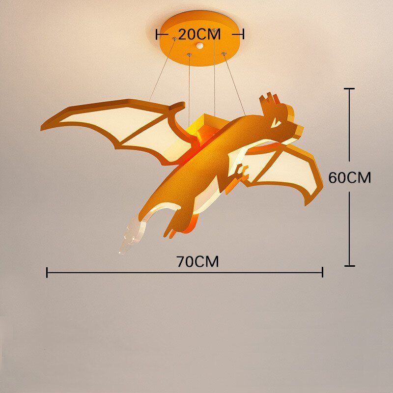 Kids Room Dino Light - Dinosaur Ceiling Chandelier Lights