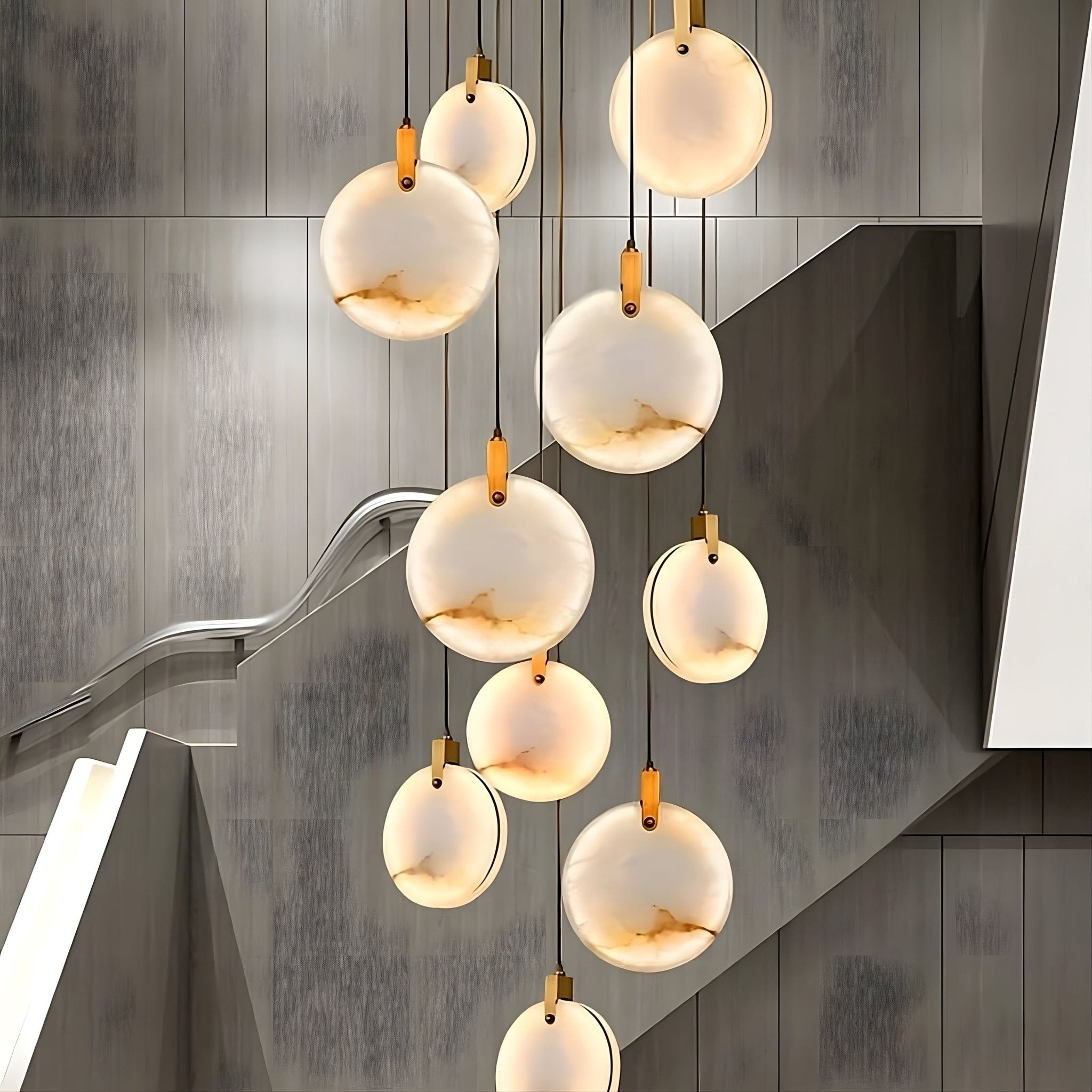 MOONSHADE CHANDELIER-Chandeliers-[product_subtitle]-ZENDUCE