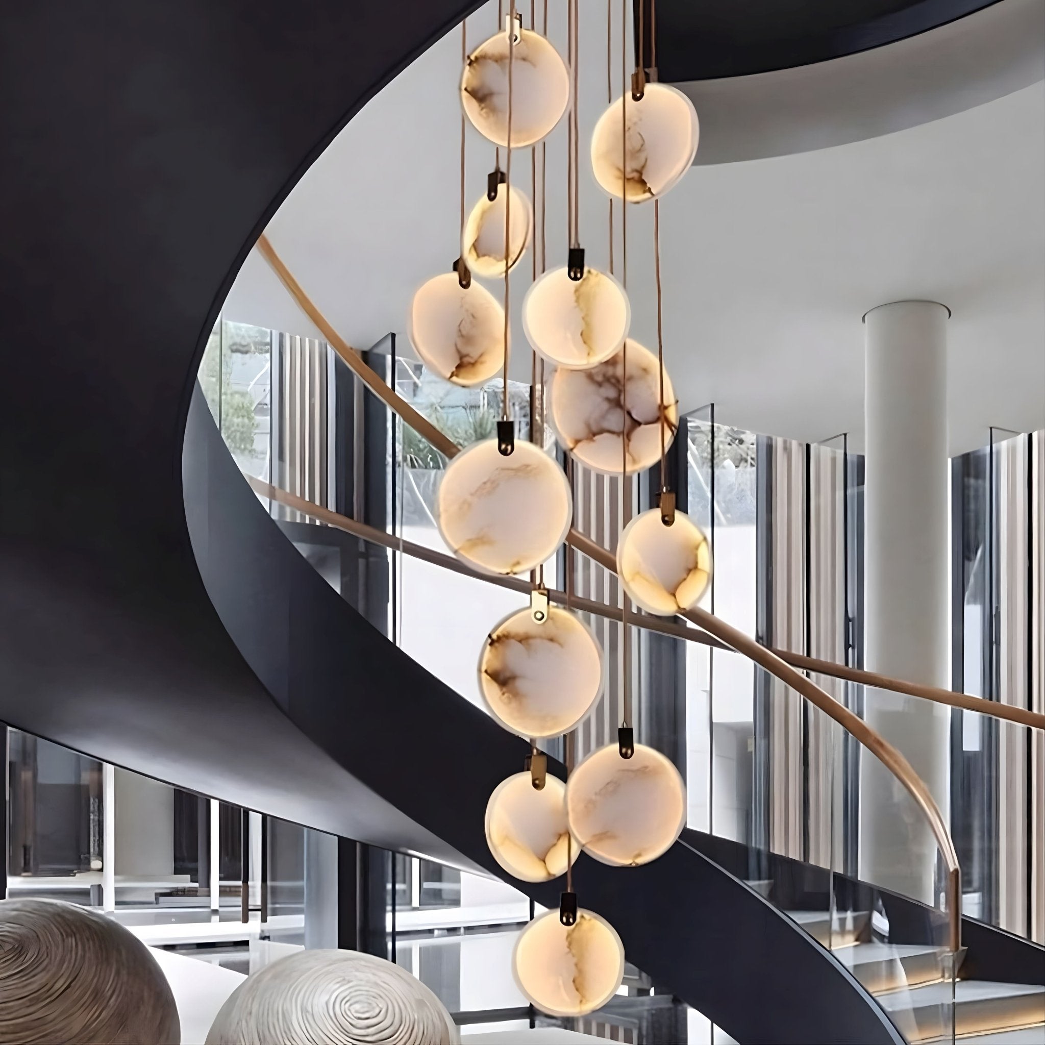 MOONSHADE CHANDELIER-Chandeliers-[product_subtitle]-ZENDUCE