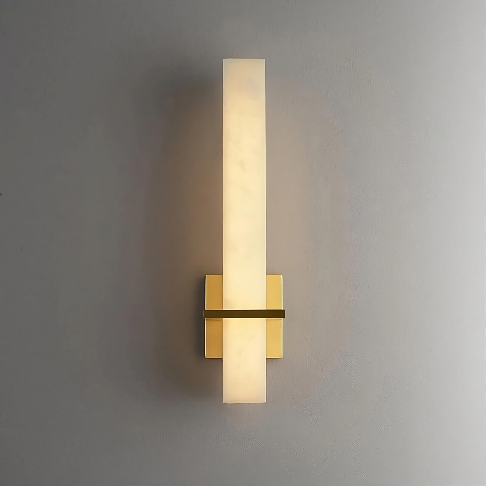 Natural Marble Indoor Sconce