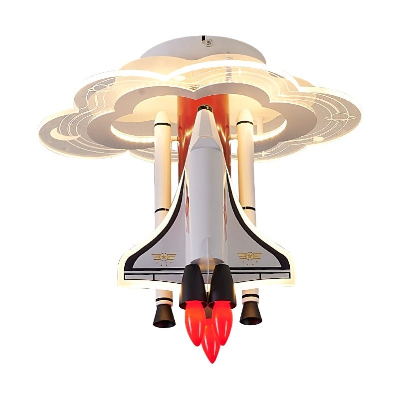 Rocket Astronaut LED Kids Room Ceiling Light